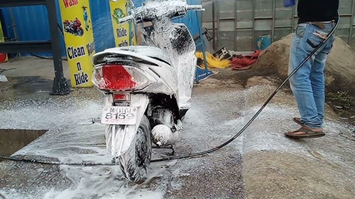Two Wheeler Washing Service in Silchar